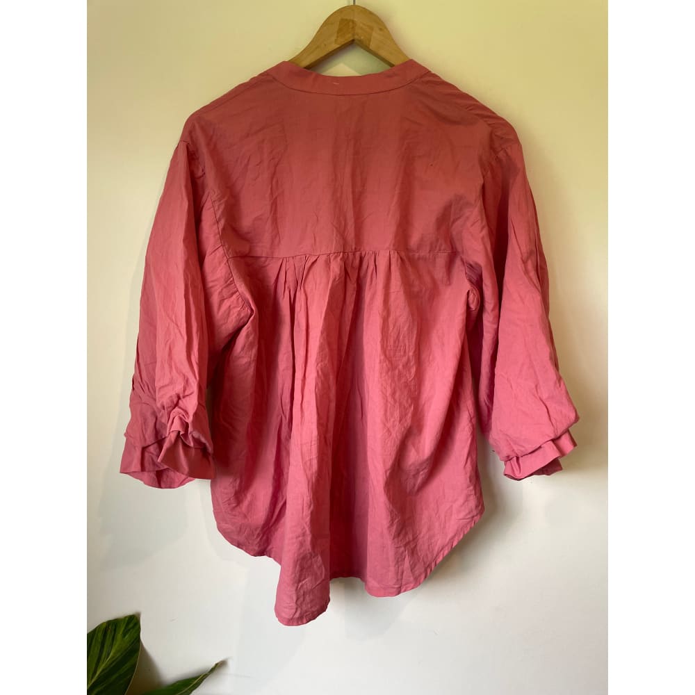 Brand new fria silver wishes 100% cotton top – size 10 (cut label) - shirts blouse - bnew label cut branded clothing