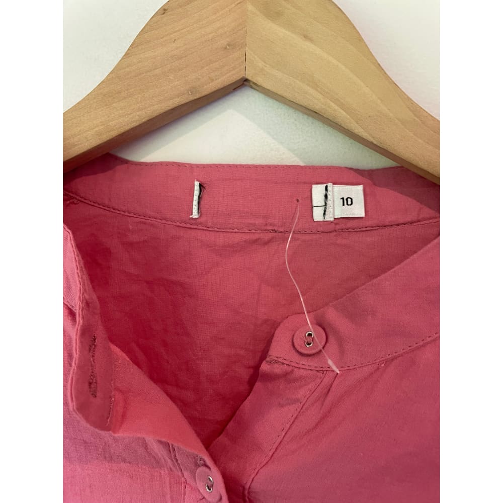 Brand new fria silver wishes 100% cotton top – size 10 (cut label) - shirts blouse - bnew label cut branded clothing