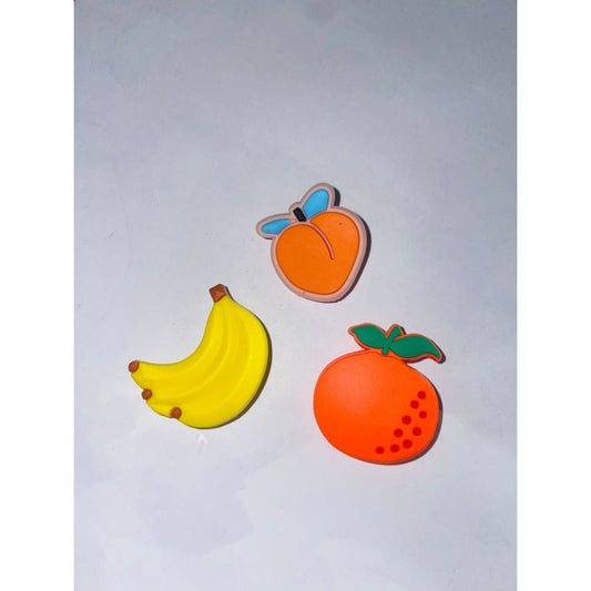 3x fruit-designed shoe charms – brand new – multiple designs in each set - 2 - shoe accessories clogs - shoe
