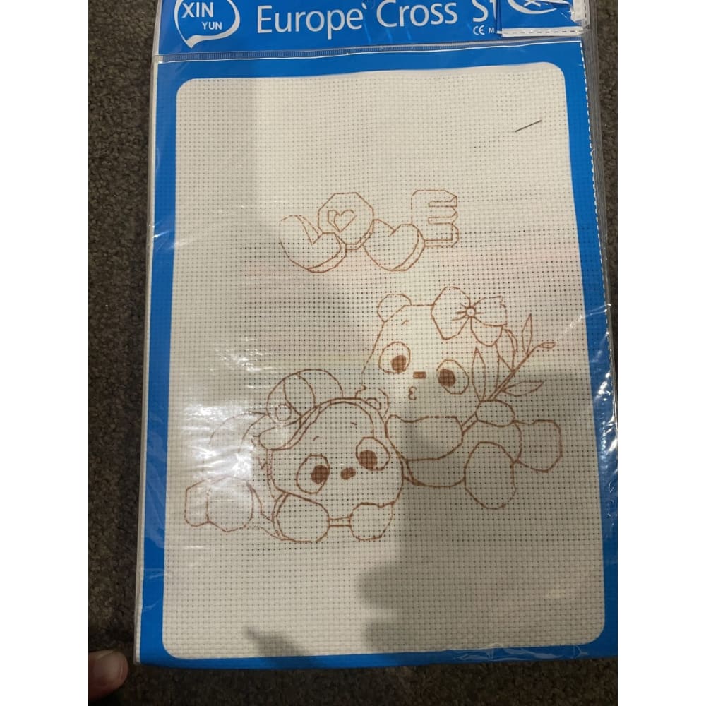 Full cross stitch kit – brand new – multiple designs available – a4 size pack - needlecraft kits crafts - cross-stitch