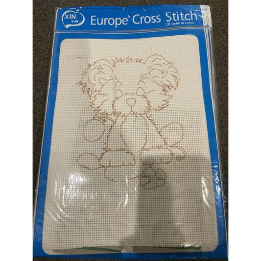 Full cross stitch kit – brand new – multiple designs available – a4 size pack - needlecraft kits crafts - cross-stitch