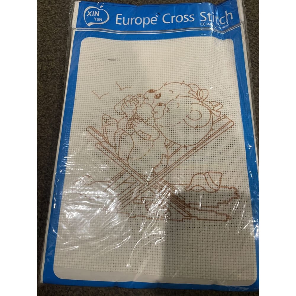 Full cross stitch kit – brand new – multiple designs available – a4 size pack - needlecraft kits crafts - cross-stitch