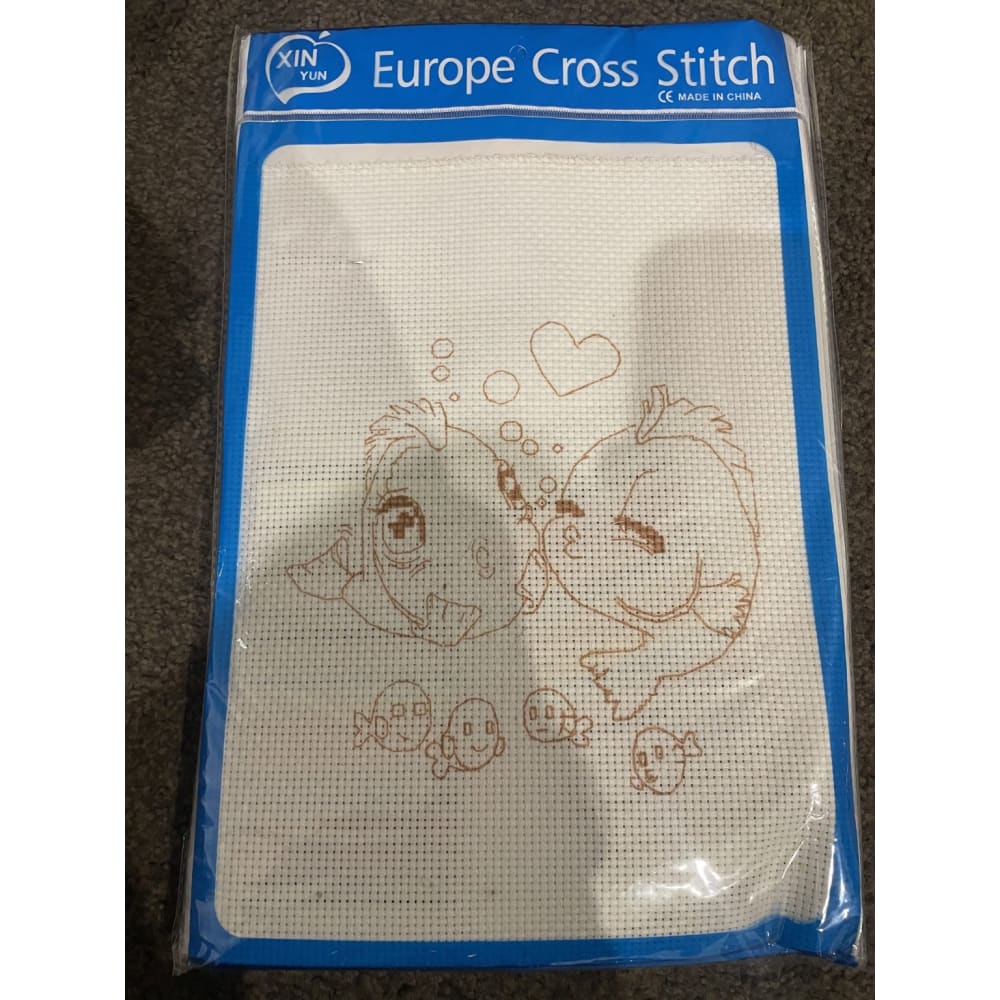 Full cross stitch kit – brand new – multiple designs available – a4 size pack - needlecraft kits crafts - cross-stitch
