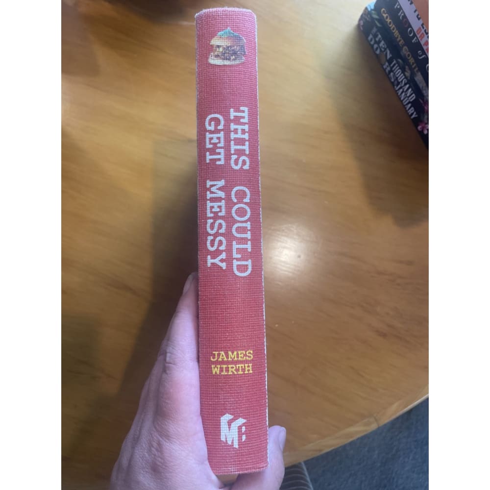 This could get messy: a guide to eating to drinking to doing both - print books book - condition: used - culture - food