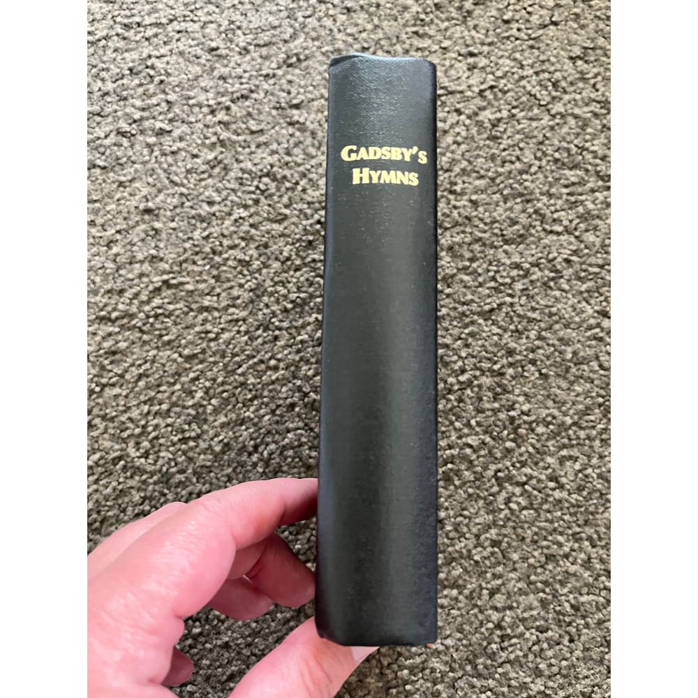 Gadsby hymns: selection of hymns for public worship by william gadsby - books condition: used printed media