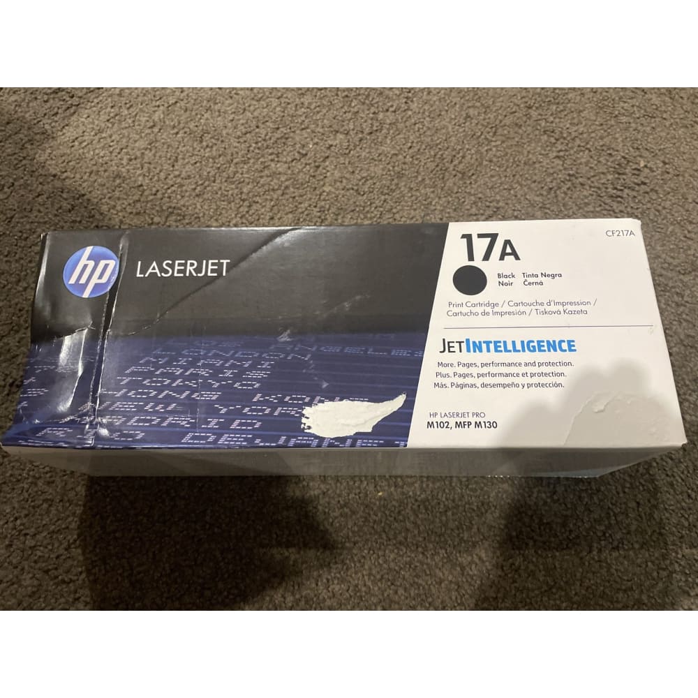 Hp laserjet cf217a black toner cartridge - toner & inkjet cartridges cartridges - electronics & accessories - printer