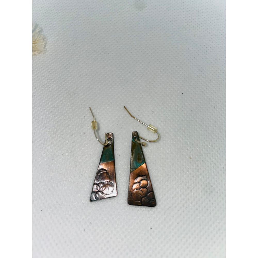 Geometric vitality metal earrings - earrings earrings - jewelry fashion accessories
