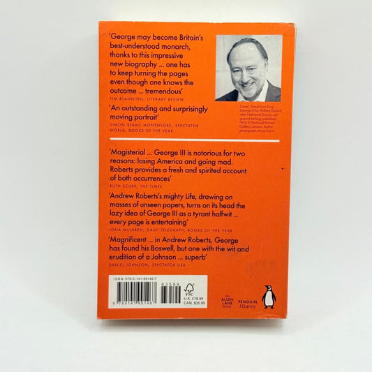 George iii the life and reign of britain’s most misunderstood monarch by andrew roberts - print books condition: used