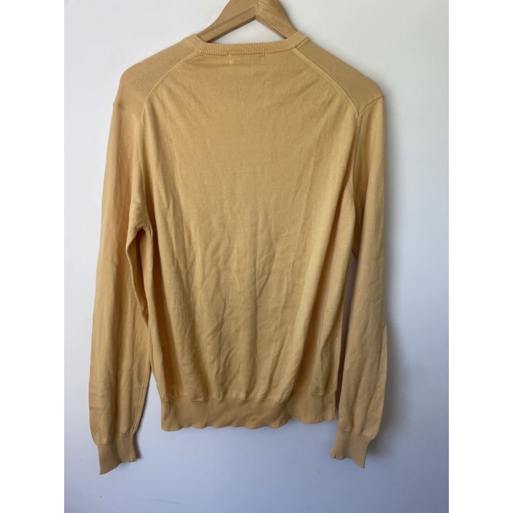 Giovanni gentile 100% cotton knit jumper – size s | bnwt | rrp $189 - sweaters clothing & fashion - men - sweatshirt
