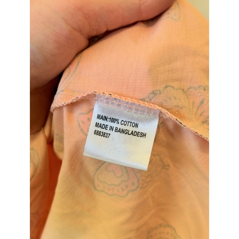 Mac + ellie size 8 butterfly print dress peach - dresses top womenās apparel