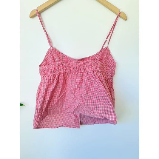 Glassons size 14 filly cherry gingham top rrp $29.99 - clothing tops top women’s apparel