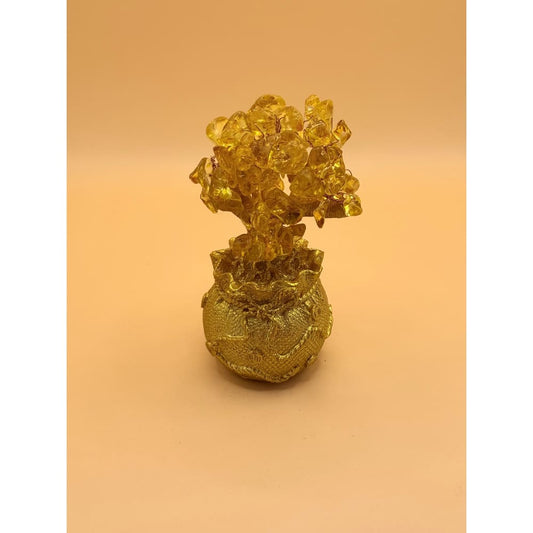 Golden money tree - decor home&living materials