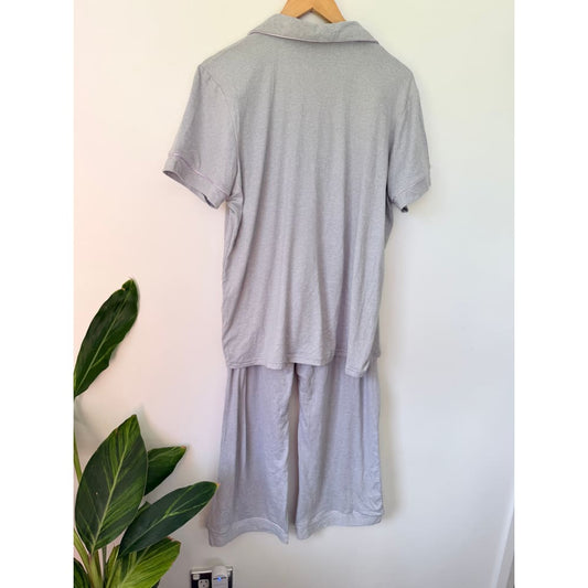 Ed it ed sleep size 14 grey short sleeve pyjama set - sleepwear & loungewear bottom women’s apparel