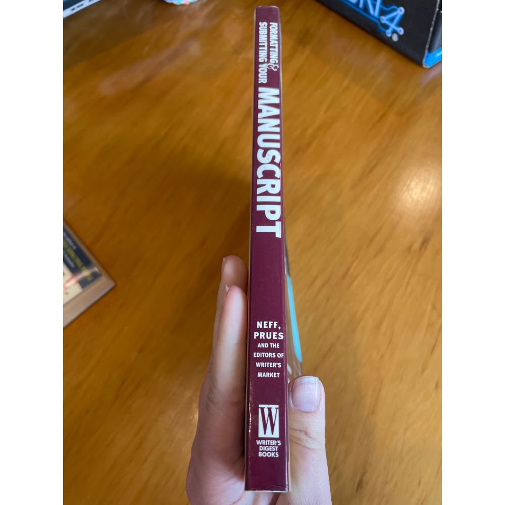 Formatting & submitting your manuscript - print books book - condition: used - manuscript - writing printed media