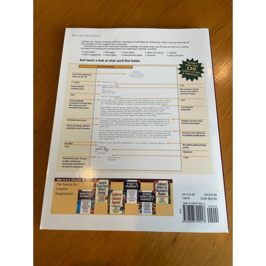 Formatting & submitting your manuscript - print books book - condition: used - manuscript - writing printed media