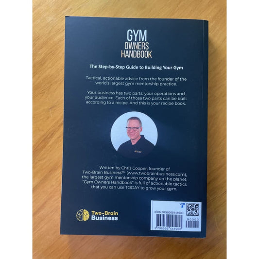Gym owner’s handbook – brand new paperback (chris cooper) - print books book - business & leadership - non fiction book