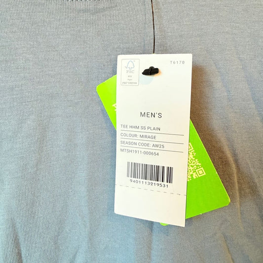 H&h size xs men’s regular fit crew neck t-shirt - mirage - t-shirts tops men’s apparel