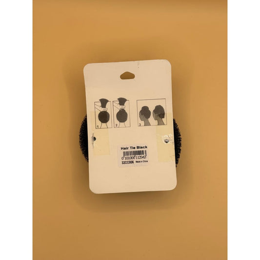 Black hair donut - hair pins claws & clips