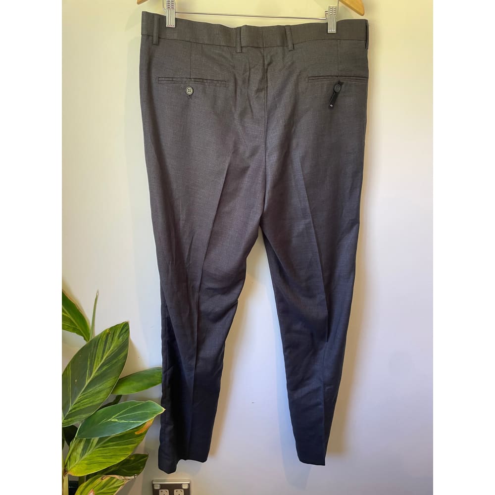 Hallenstein brothers size 92 slim charcoal trouser rrp $79.99 - trousers bottom women’s apparel