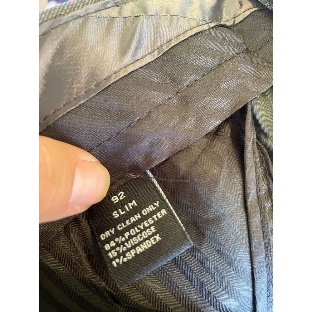 Hallenstein brothers size 92 slim charcoal trouser rrp $79.99 - trousers bottom women’s apparel