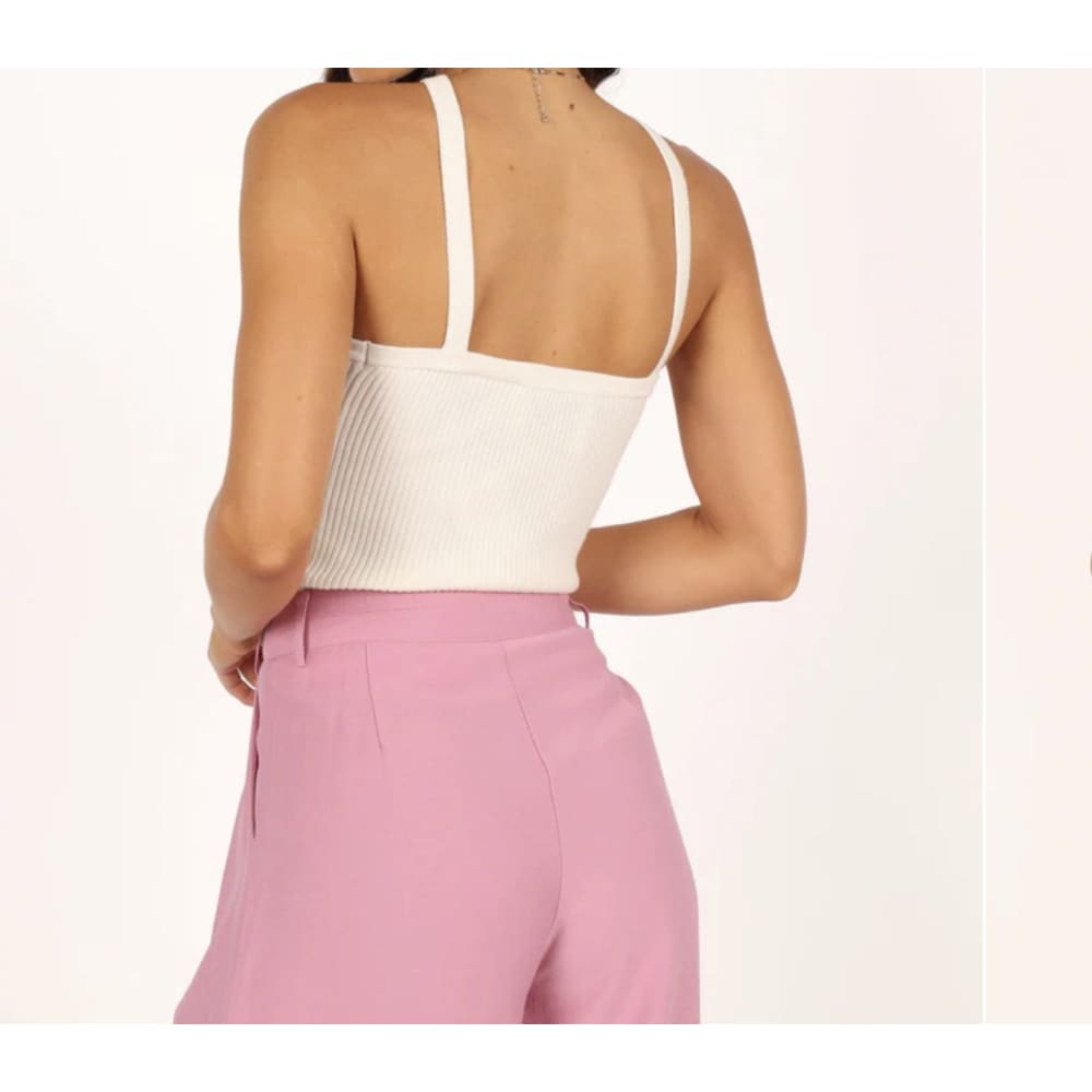 Mvn the label hollie top - size m - crop tops clothing & fashion - crop top - top womenās apparel