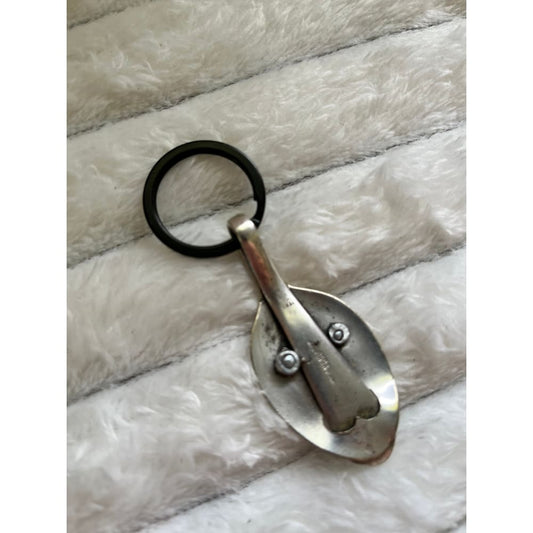 Hand crafted spoon face keychain - keychains home&living materials