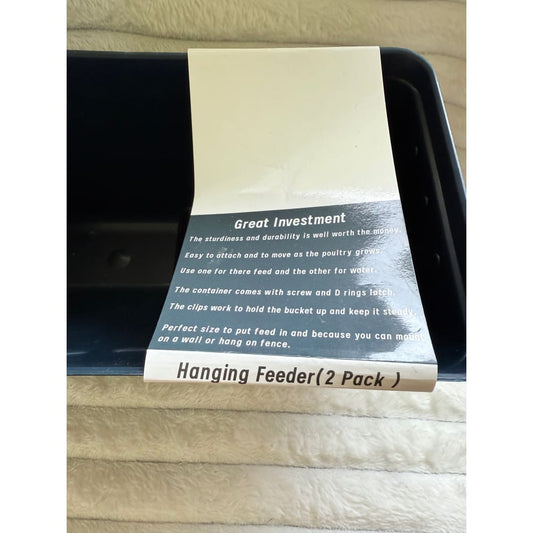 2 pack hanging feeder poultry & bird feeders - chicken feed home&living materials