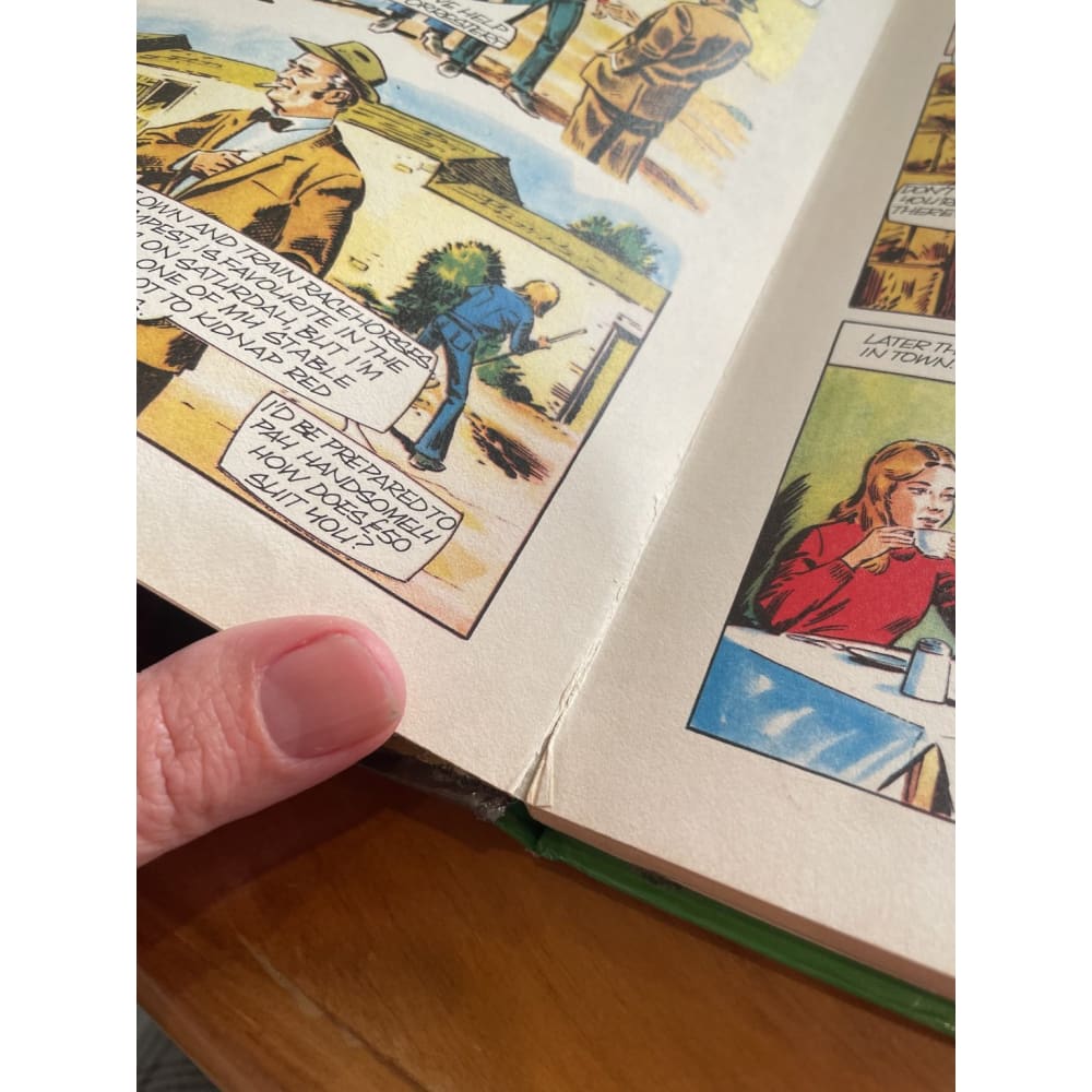 Follyfoot annual 1975 - print books book - children’s - condition: used - fiction printed media