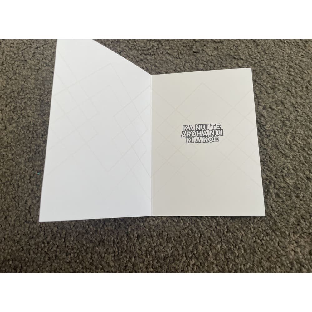 Hari huritau birthday cards â 6-pack a6 cards & envelopes â koro or papa - greeting cards greeting cards - seasonal &