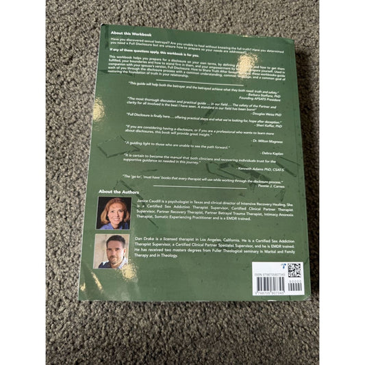 Full disclosure: seeking truth after sexual betrayal - volume two - books printed media