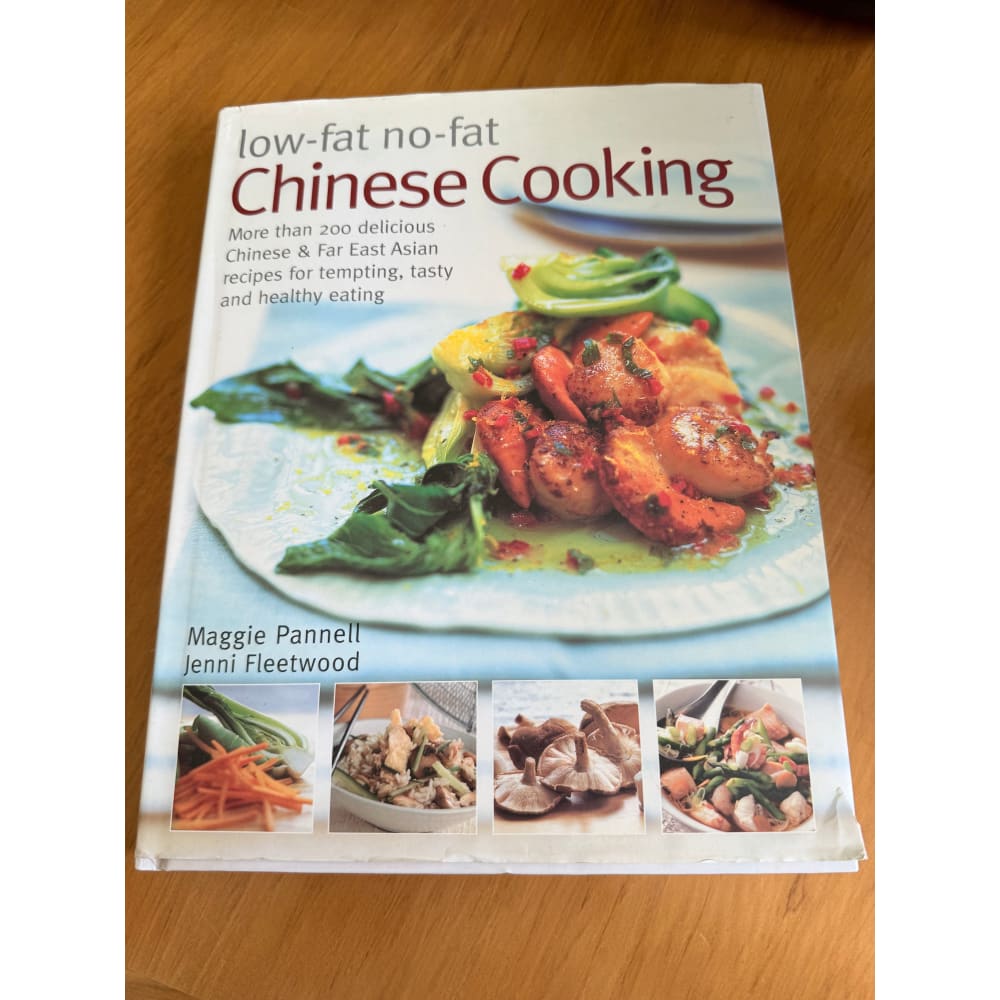 Low-fat no-fat chinese cooking by maggie pannell and jenni fleetwood - print books condition: used printed media