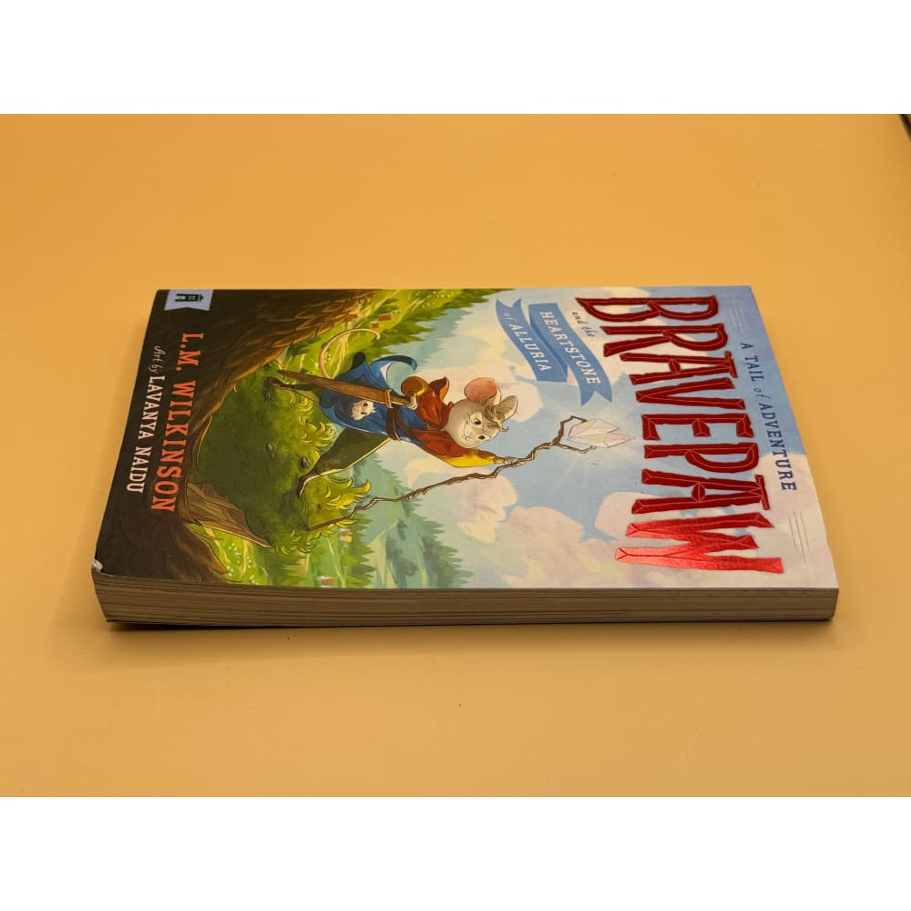 Bravepaw and the heartstone of alluria by l.m. Wilkinson - print books printed media