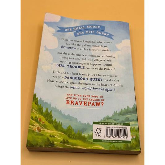 Bravepaw and the heartstone of alluria by l.m. Wilkinson - print books printed media