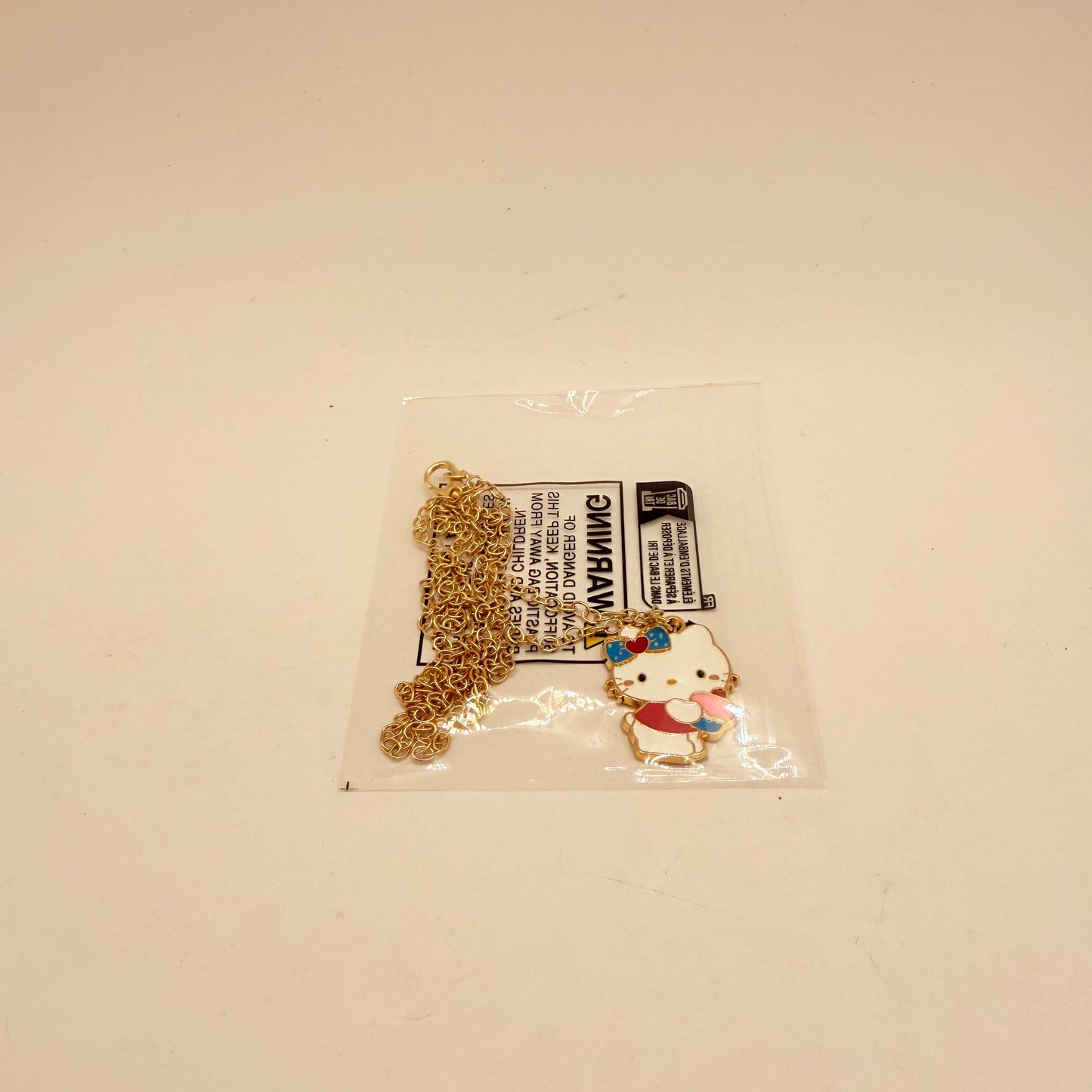 Hello kitty scarf charm necklace - necklaces toys
