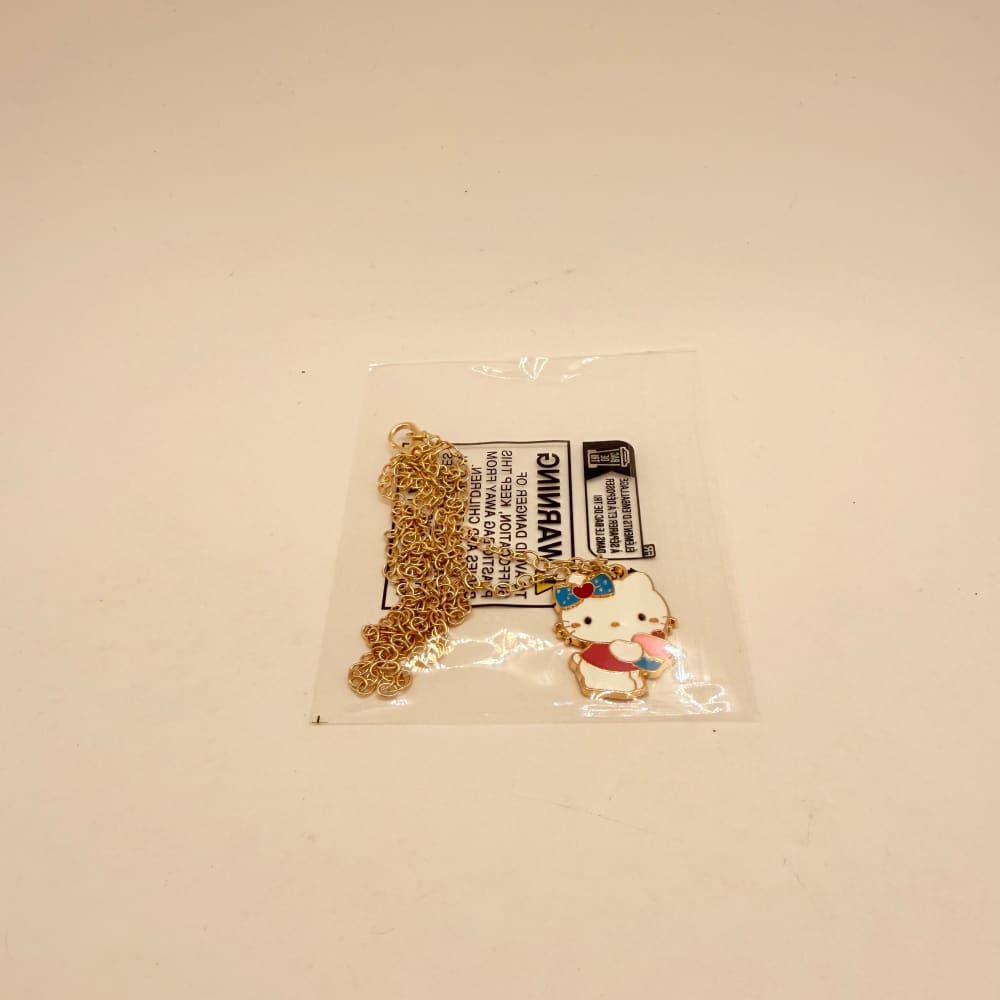Hello kitty scarf charm necklace - necklaces toys