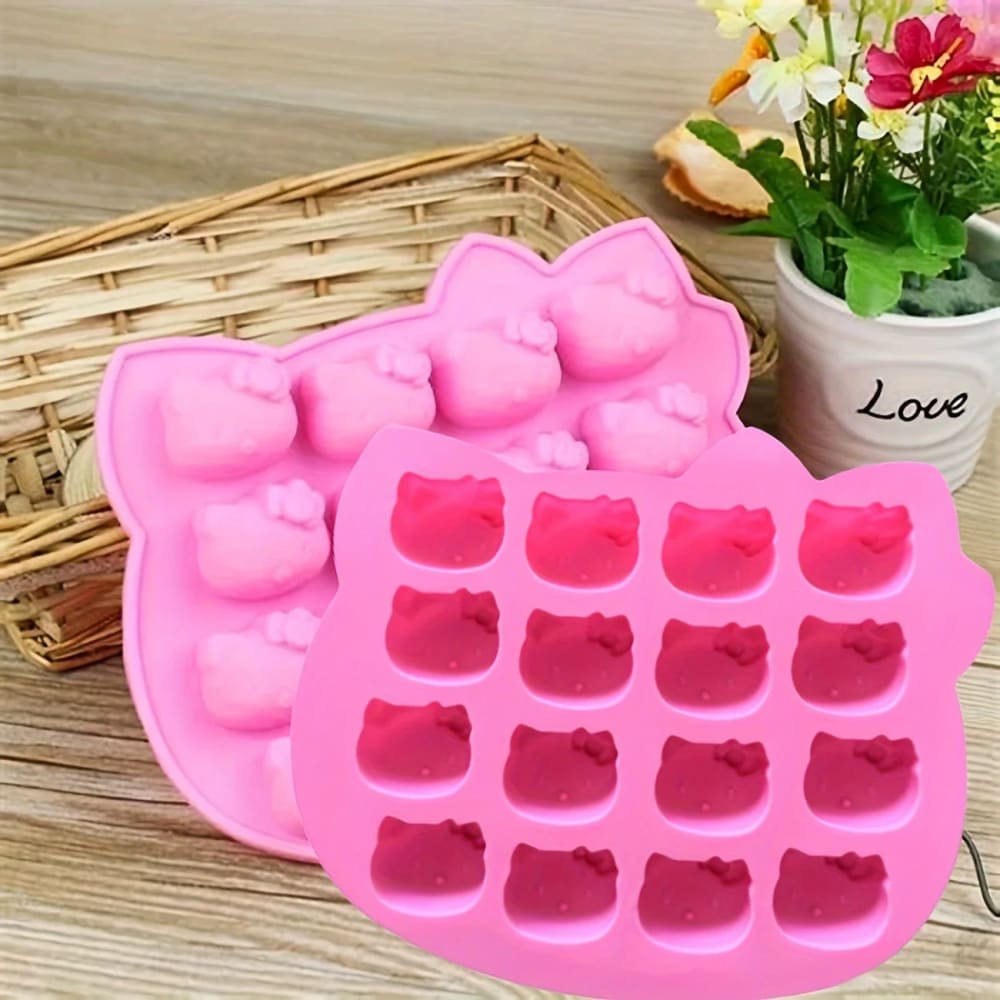 Hello kitty silicone mould - ice cube trays home&living materials