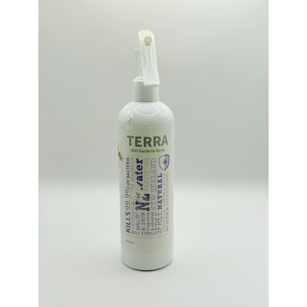 Terra anti-bacterial spray 400ml - household disinfectants home&living materials