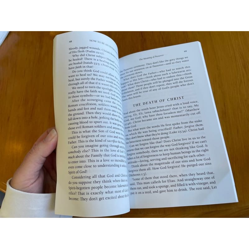 How to be an overcomer: win your war against sin - gerald flurry - print books book - condition: used - spiritual