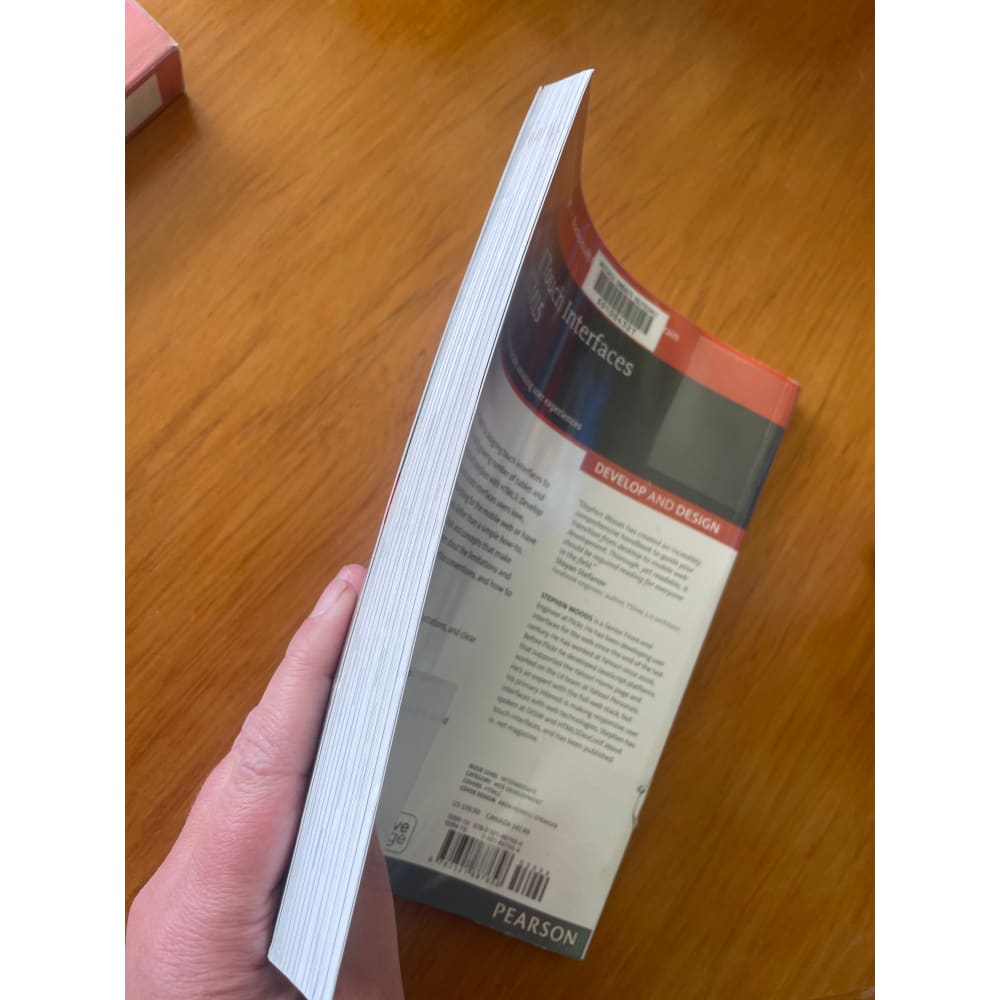 Building touch interfaces with html5 - stephen woods - print books book - condition: used - programming - technology
