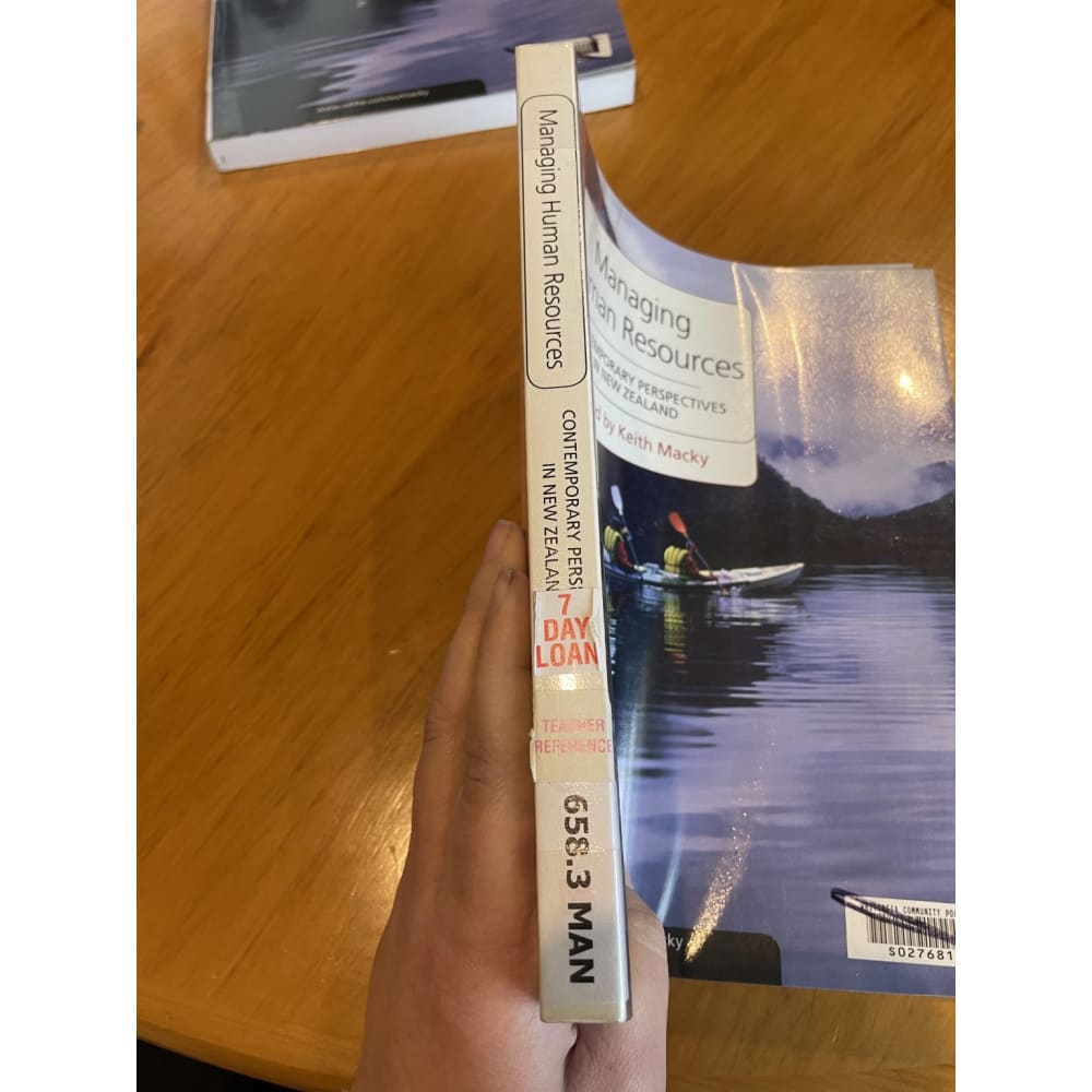 Managing human resources: contemporary perspectives in new zealand - keith macky - print books book - business
