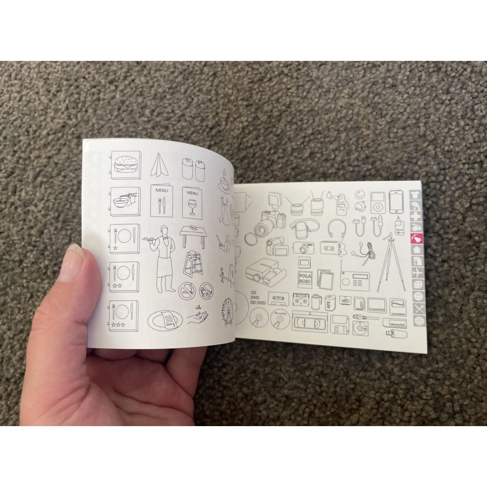 Icoon: global picture dictionary - print books book - education printed media