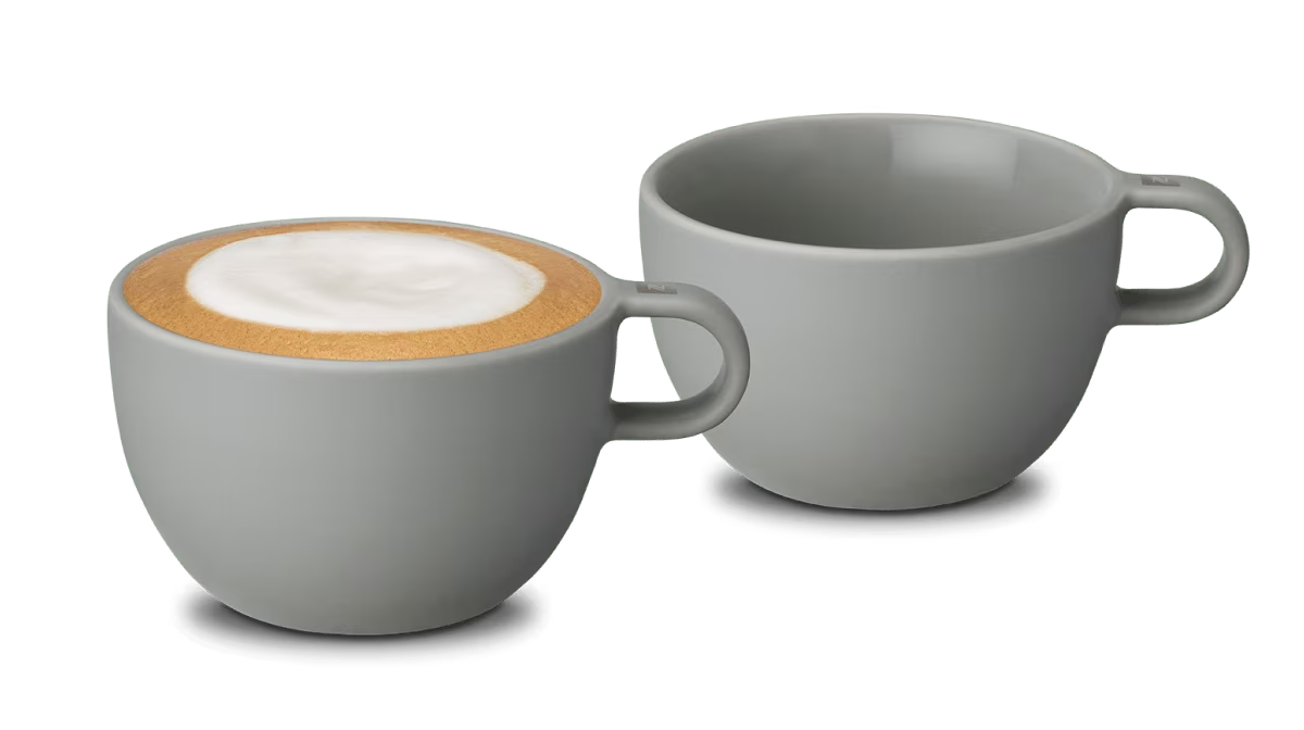 Set of 2 Nespresso Barista Cappuccino Cups - Medium (270 ml)