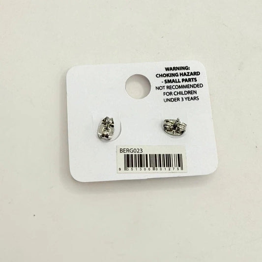 Pink Poppy Girls Purple Bunny Stud Earrings