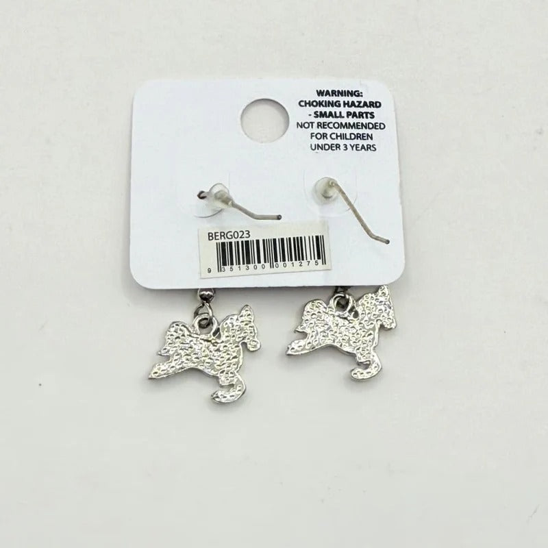 Pink Poppy Girls Pink Butterfly Drop Earrings
