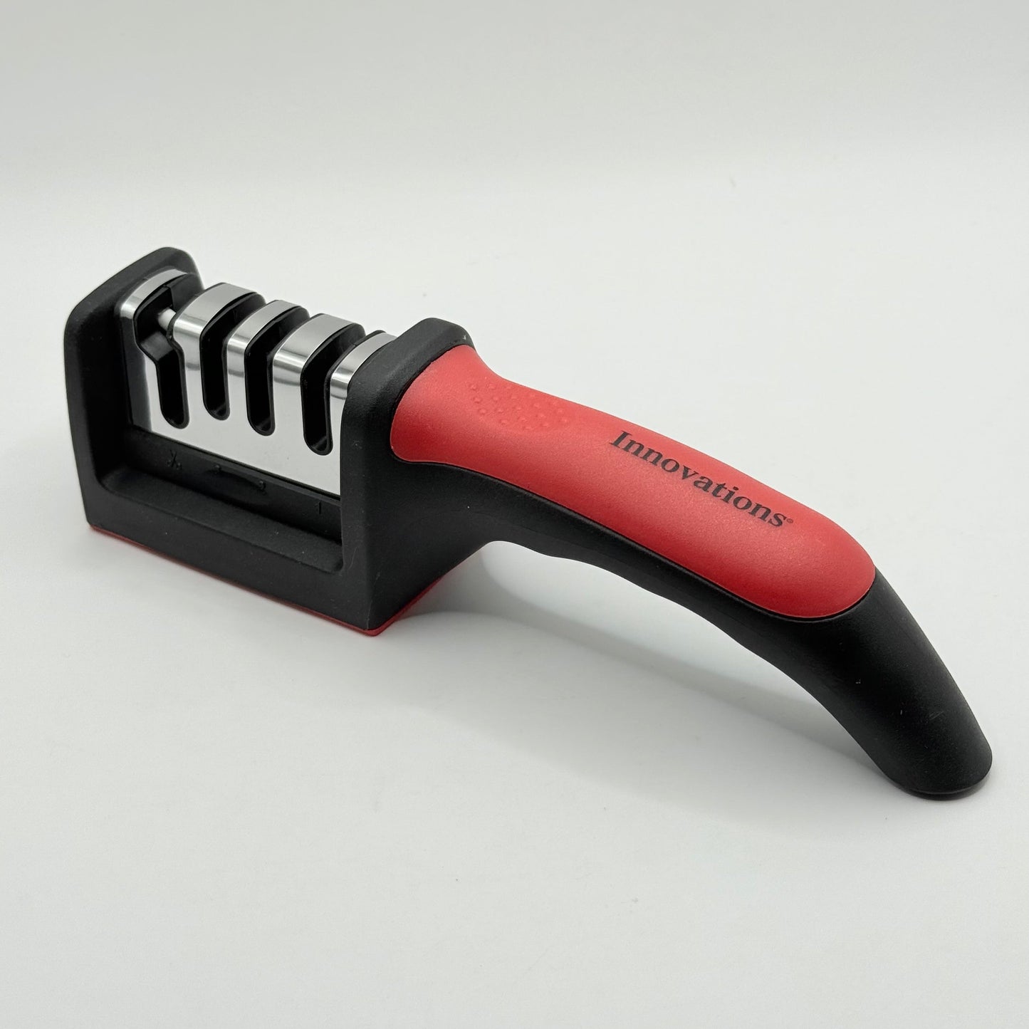 Innovations multi-function knife sharpener – red & black - manual knife sharpeners what’s new home&living materials