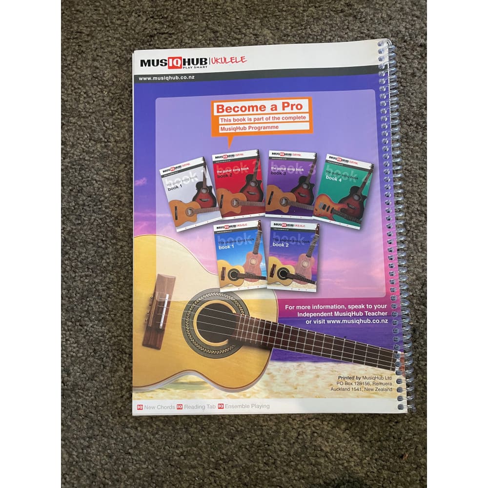 The ukulele song book 2 by musiqhub - sheet music printed media
