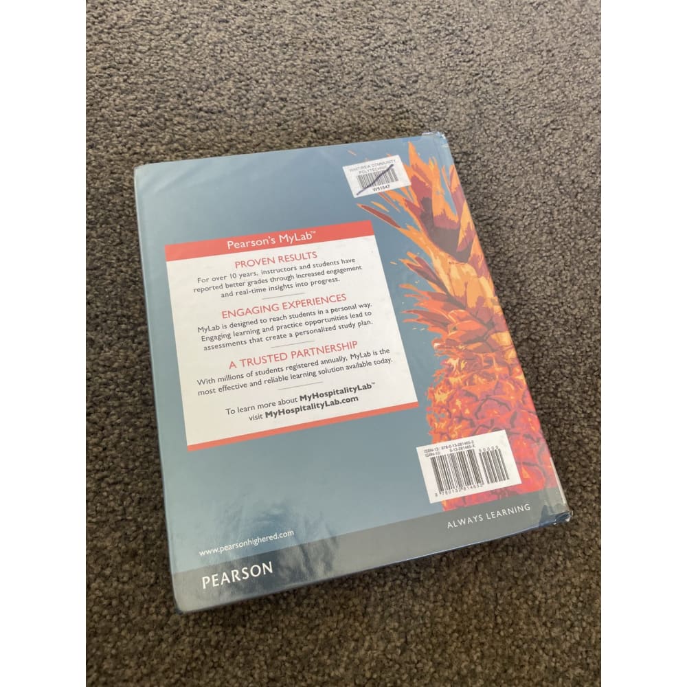 Introduction to hospitality: sixth edition - john r walker - print books book - condition: used - hospitality printed