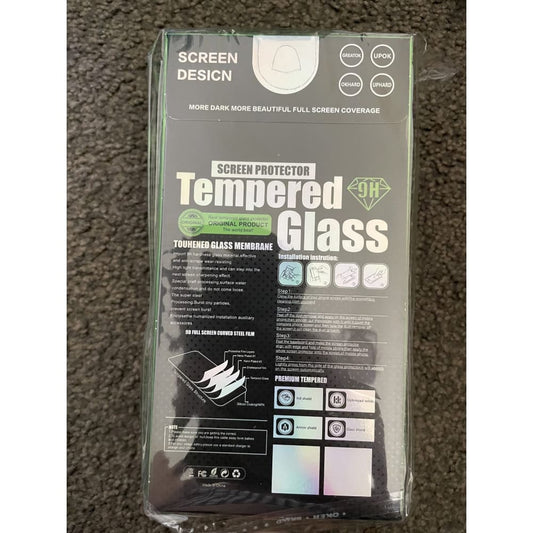 Luminous full cover tempered glass for iphone 12 pro - mobile & smart phone accessories electronics & accessories