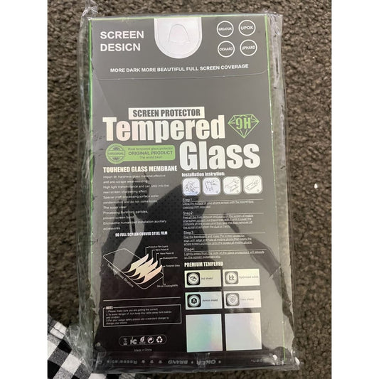 Luminous full cover tempered glass for iphone 13 pro max - mobile phone replacement parts electronics & accessories