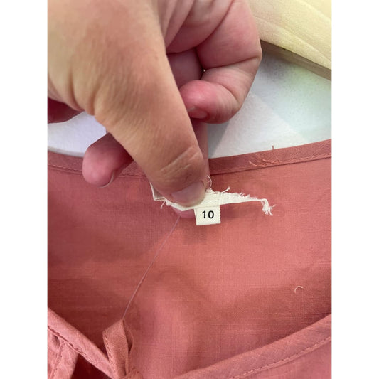 Iris maxi petite mini dress – size 10 – cotton/rayon blend – brand new cut label - dresses blouse - bnew label cut